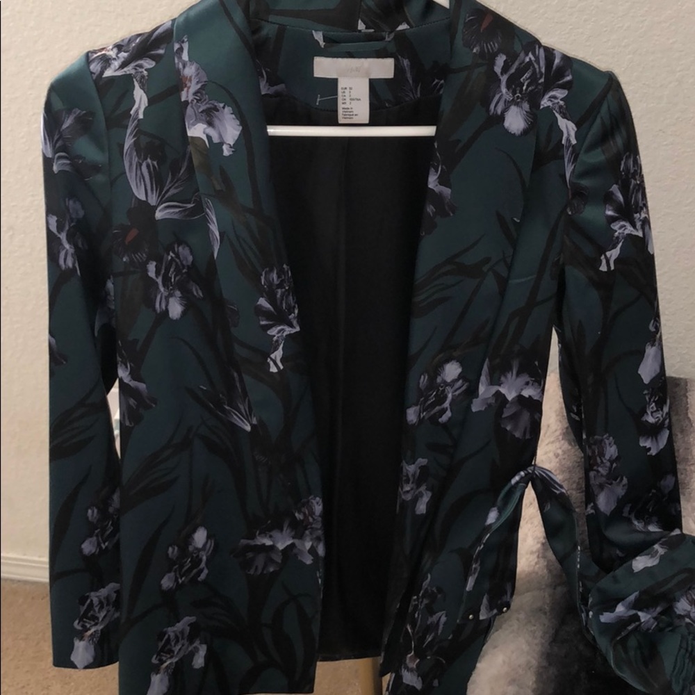 Satin blazer